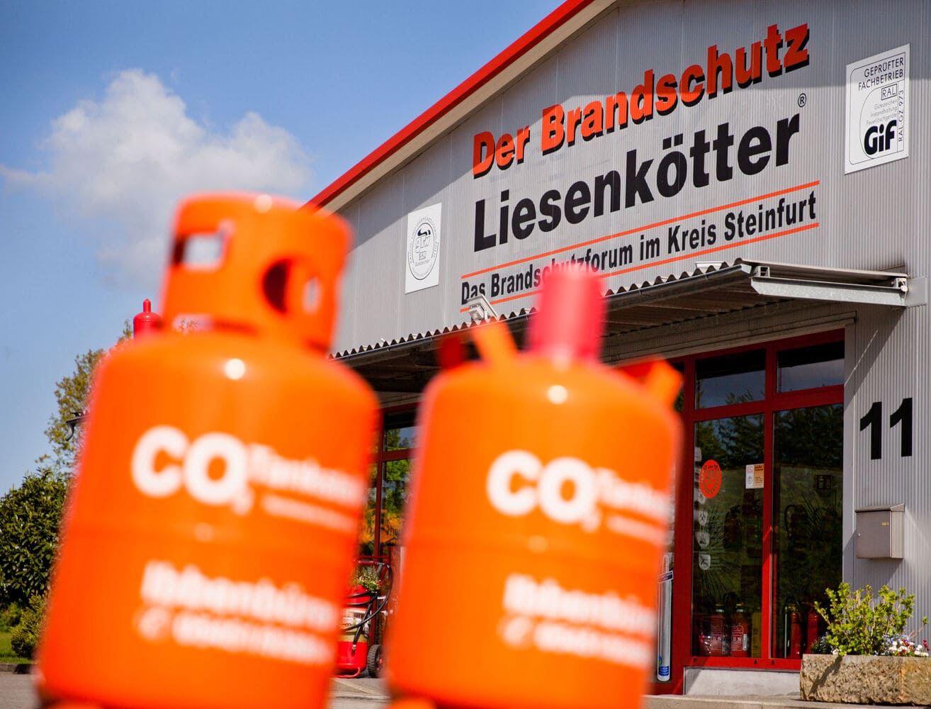 CO2-Tankstelle - Gase Ibbenbüren